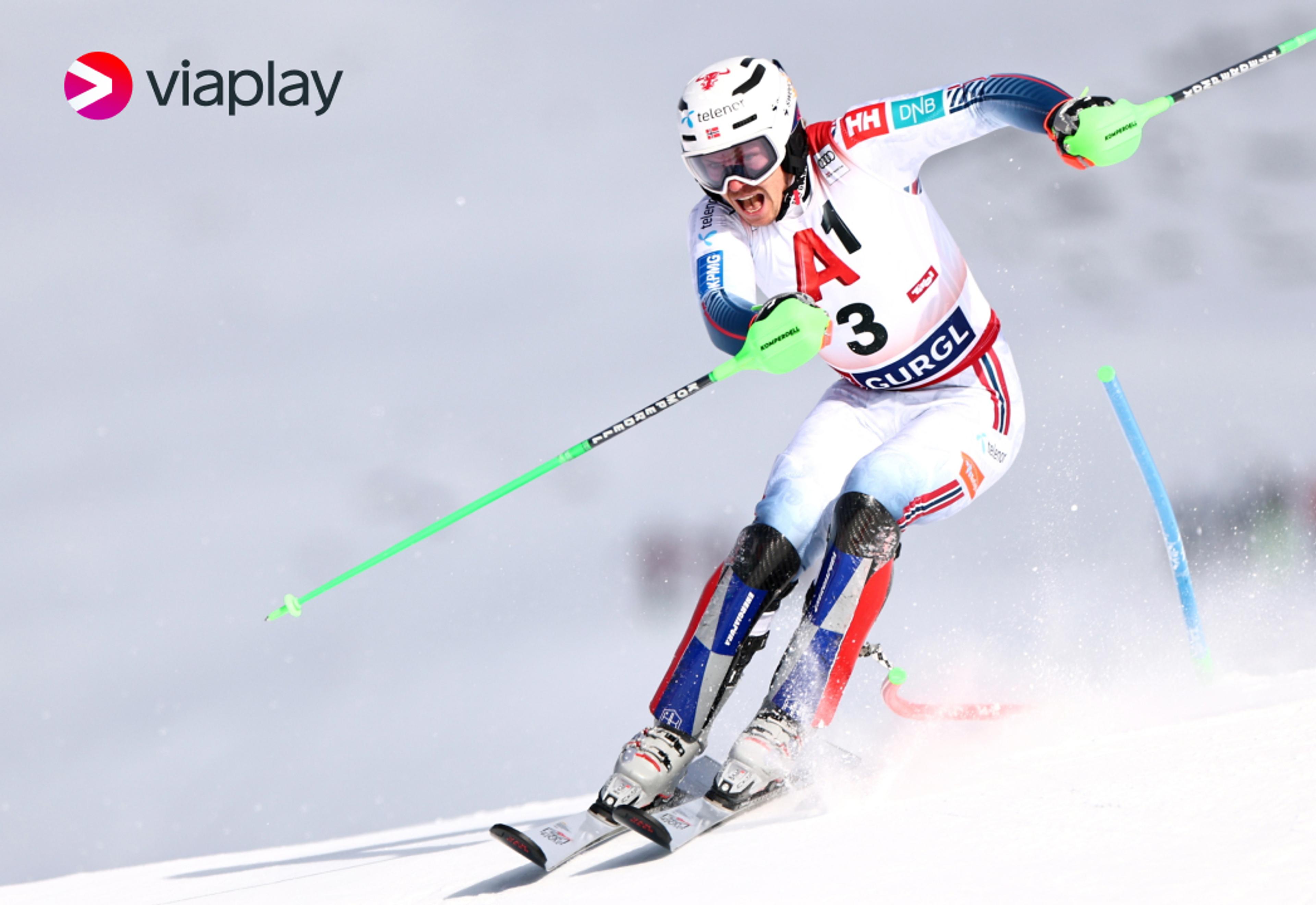 Vintersporten med alpint ser du på Viaplay med Strim i år.
