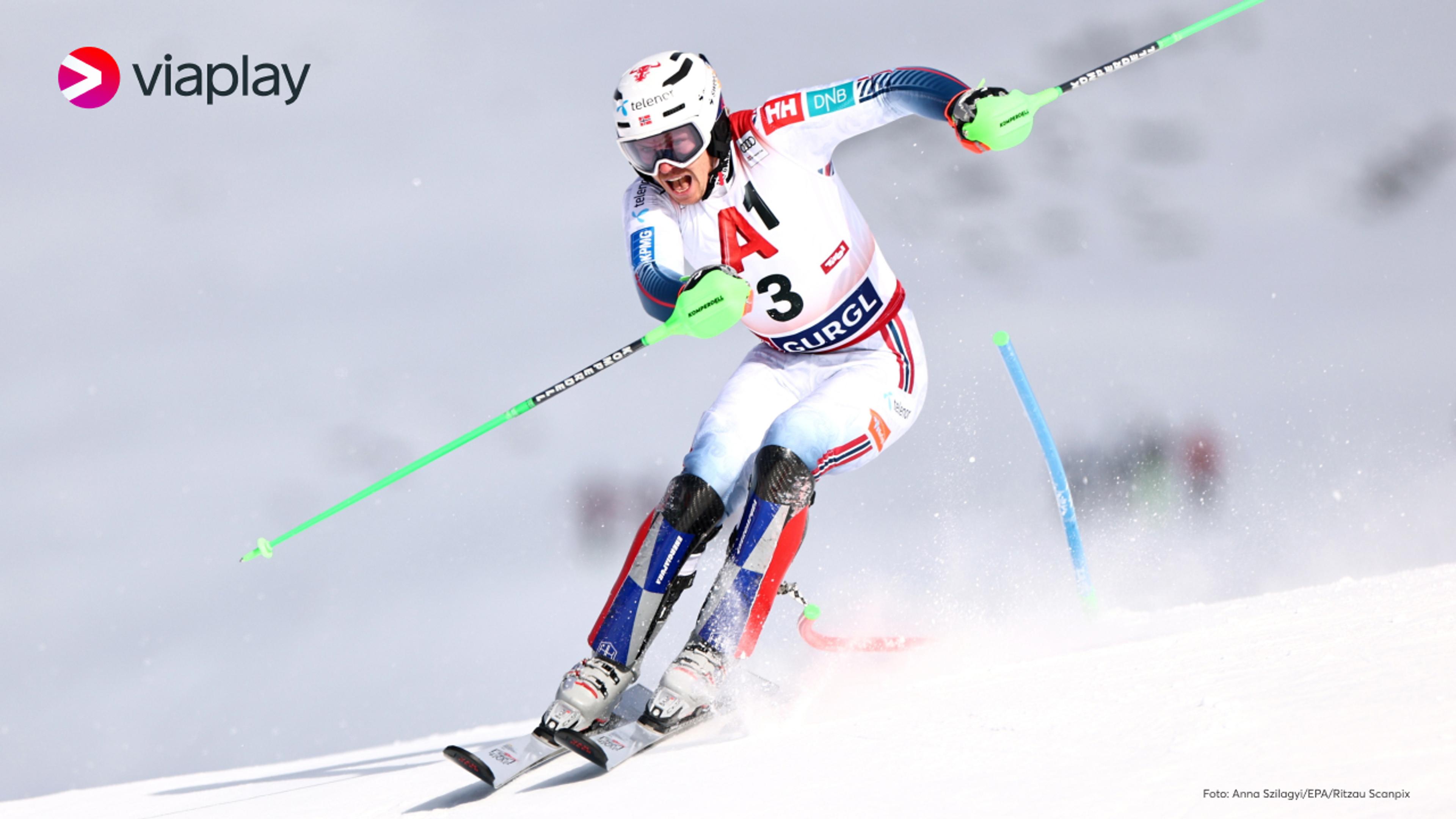 Vintersporten med alpint ser du på Viaplay med Strim i år.