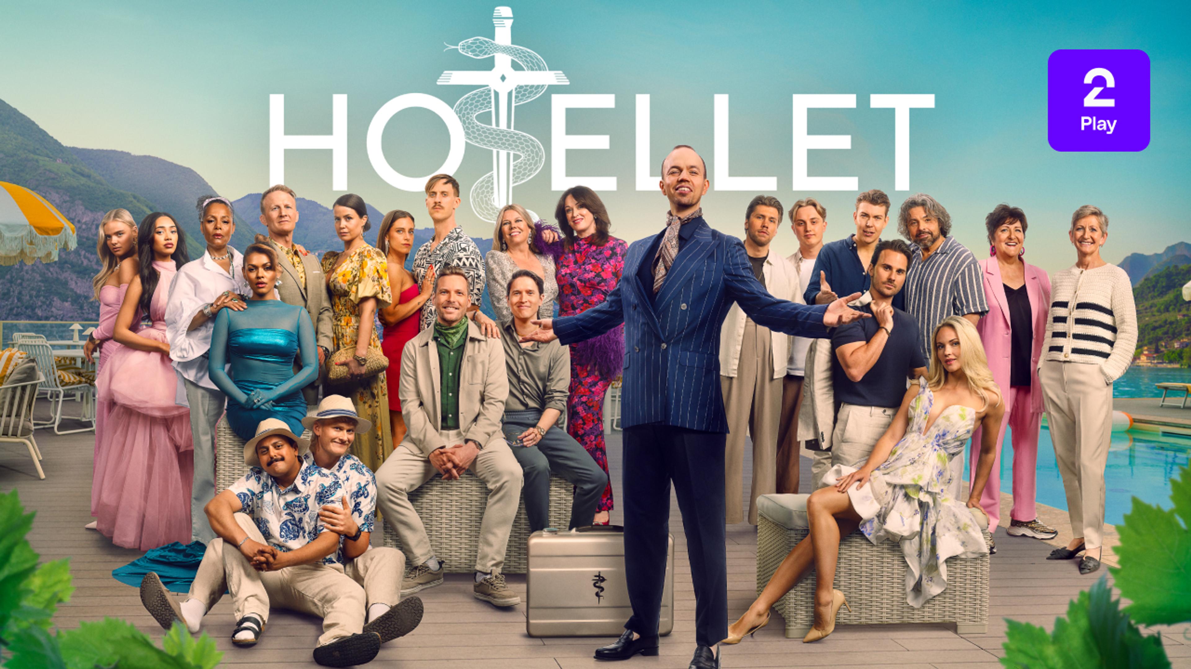 Posterbilde fra realityserien Hotellet som du kan se med TV 2 Play via Strim.
