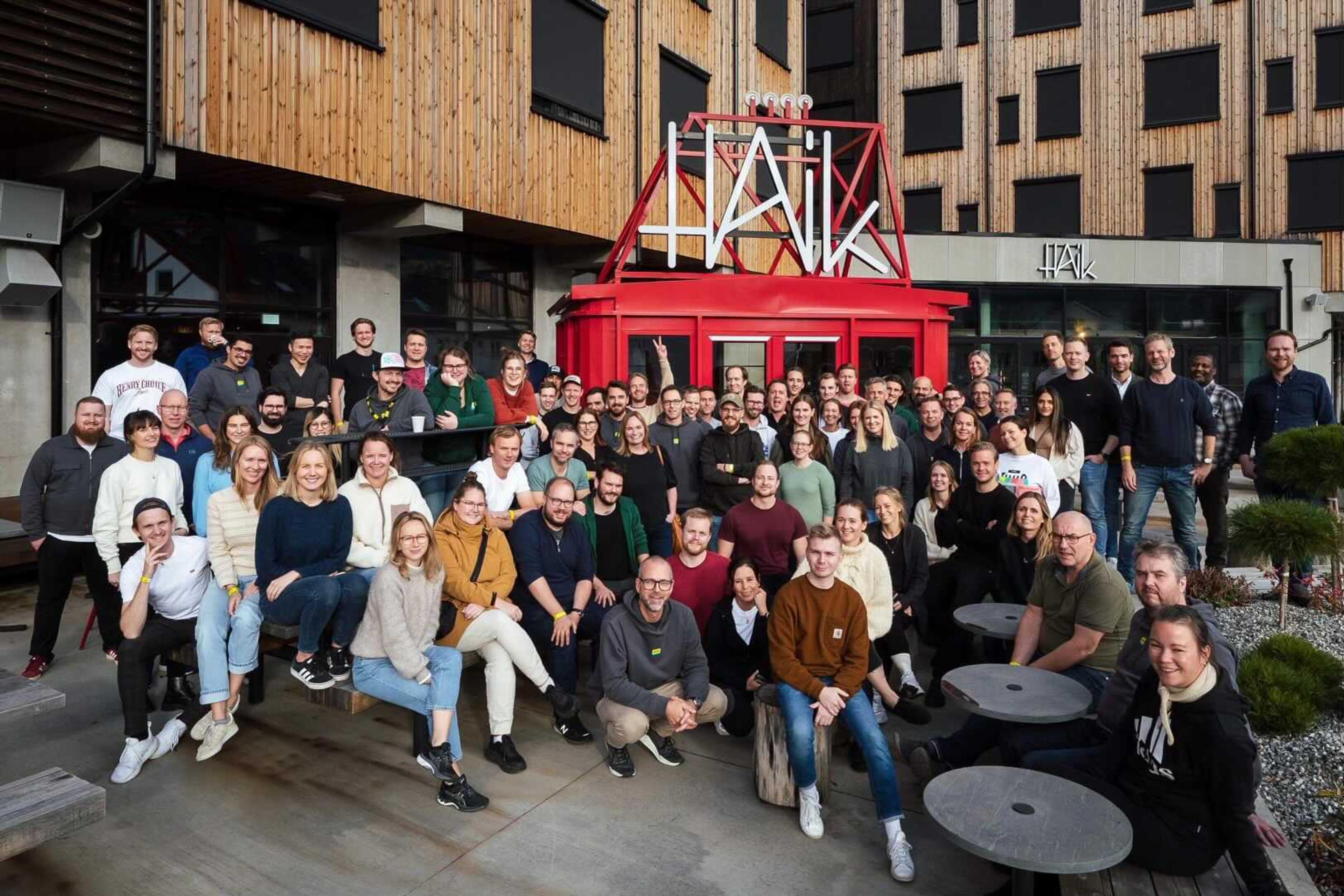 Bilde av våre ansatte på samlingen i Voss