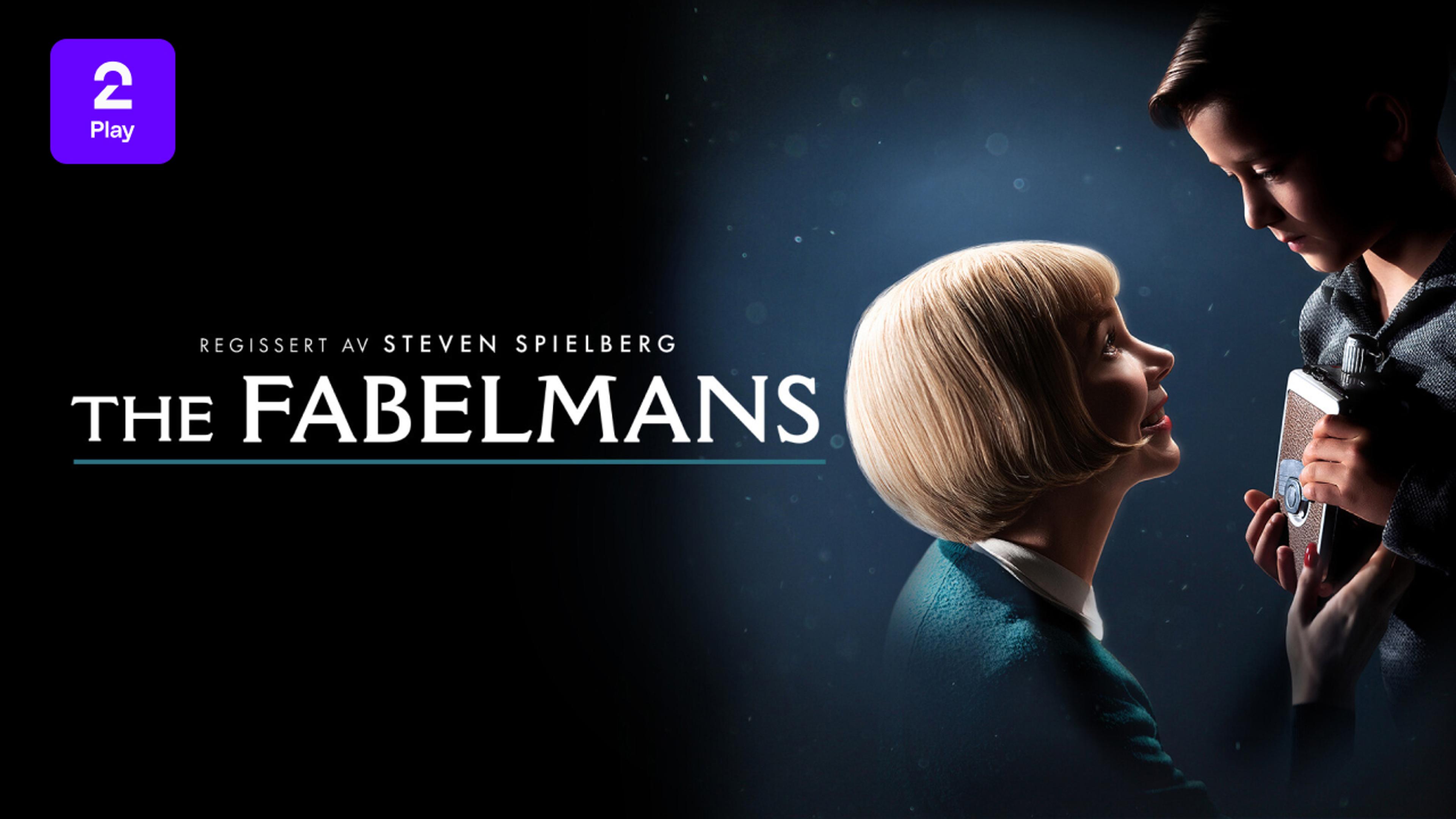 Grafikk for filmen The Fabelmans som du kan se på TV 2 Play med Strim.