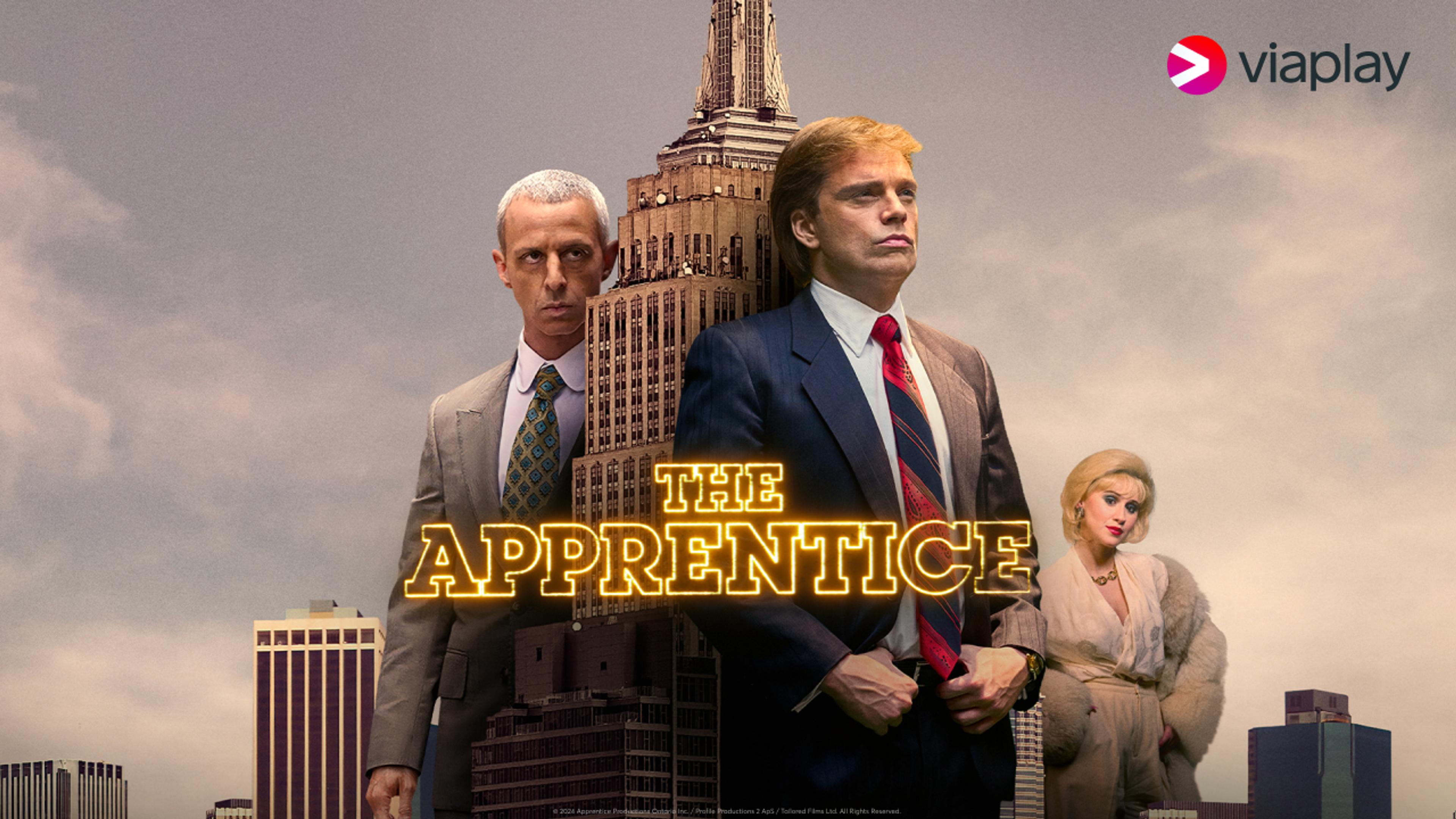 Grafikk for filmen The Apprentice som du ser på Viaplay med Strim.