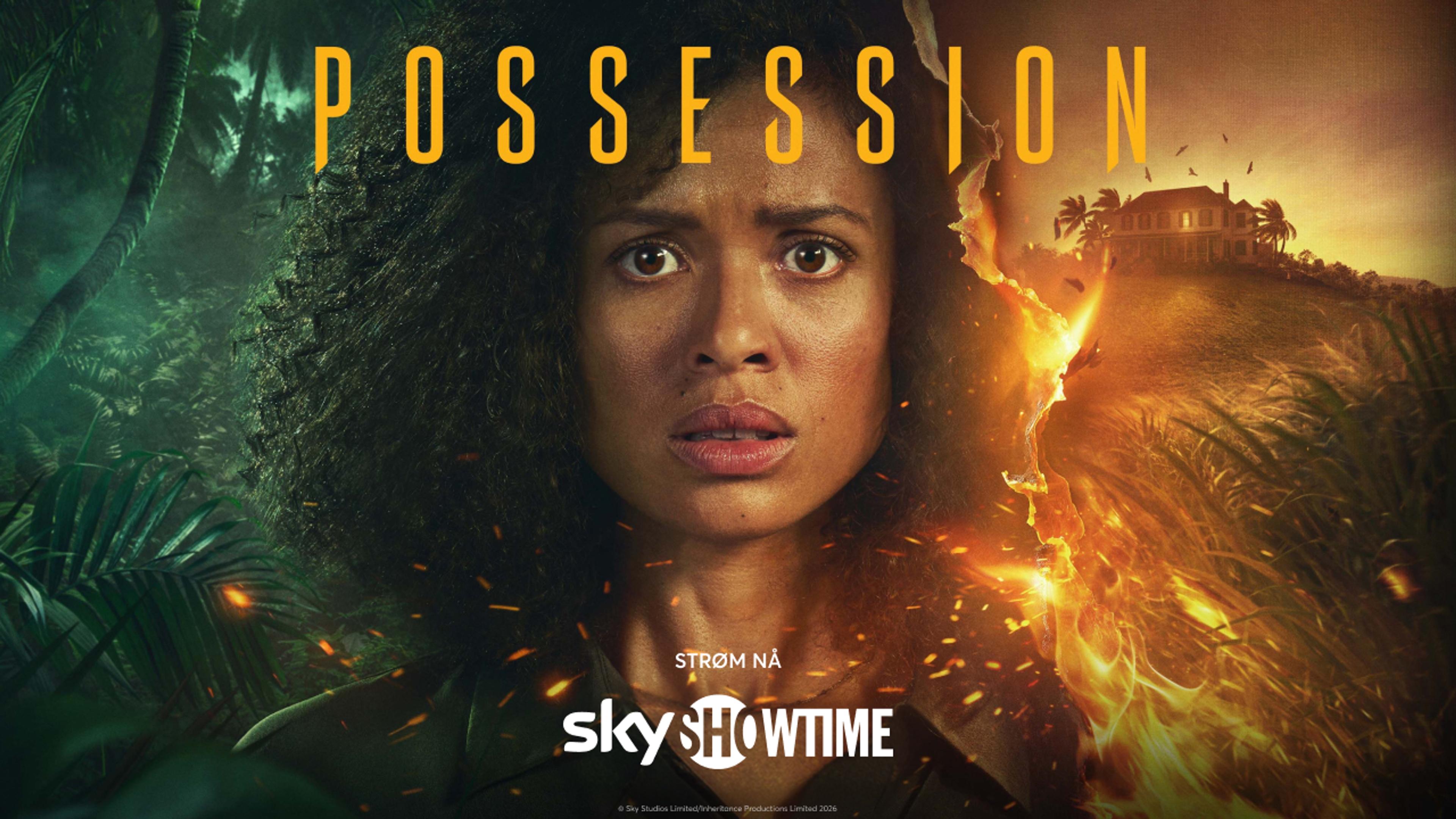 Grafikk for serien Possession som du ser på SkyShowtime med Strim.