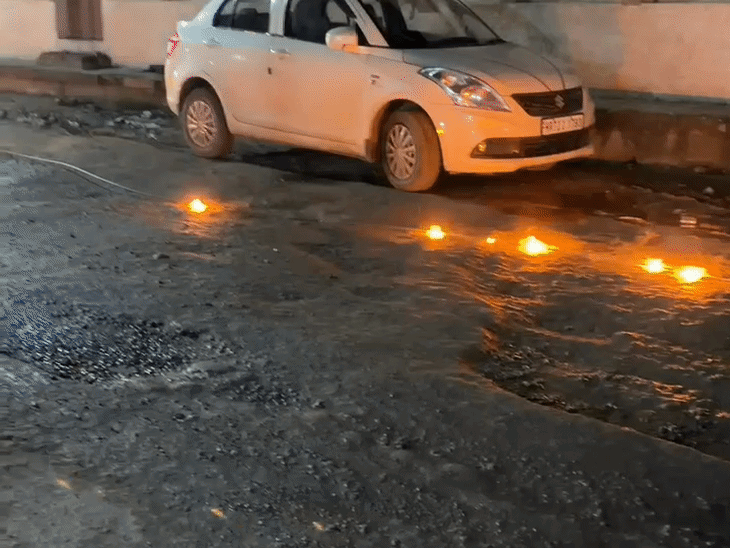 आनंदी वाटिका में गिरा बिजली का तार, राहगीरों की सतर्कता से टला बड़ा हादसा