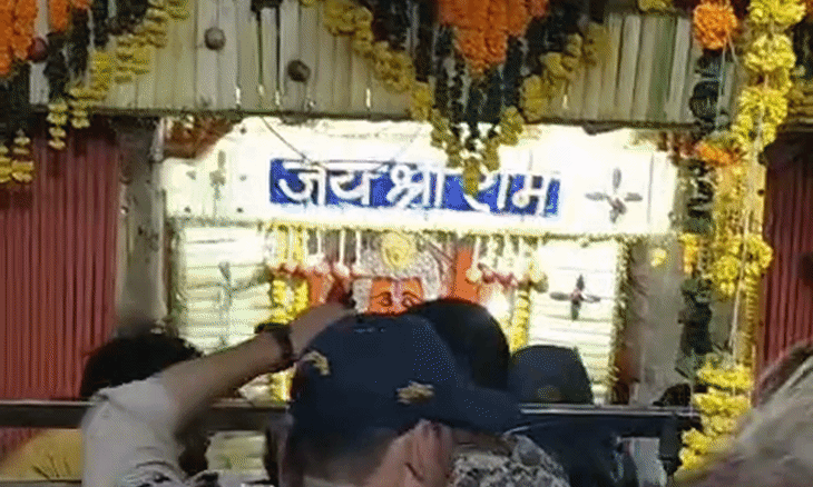 बुढ़वा मंगल पर दंदरौआ धाम में उमड़ी भारी भीड़, लाखों भक्तों ने किए हनुमानजी के दर्शन