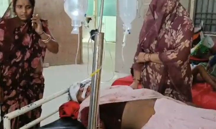 मुरैना में एनएच-44 पर बदमाशों का आतंक: बाइक सवार दंपती को गिराकर महिला के बाले लूटे
