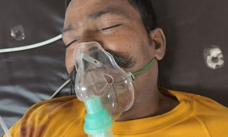 शिवपुरी में एनएच-46 पर भीषण सड़क हादसा, गुजरात से घूमने आए पर्यटक की मौत और साथी घायल