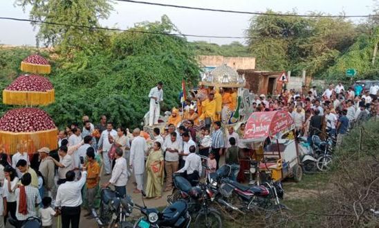 पावई जैन मंदिर में धूमधाम से मना वार्षिक मेला महोत्सव, उमड़े श्रद्धालु