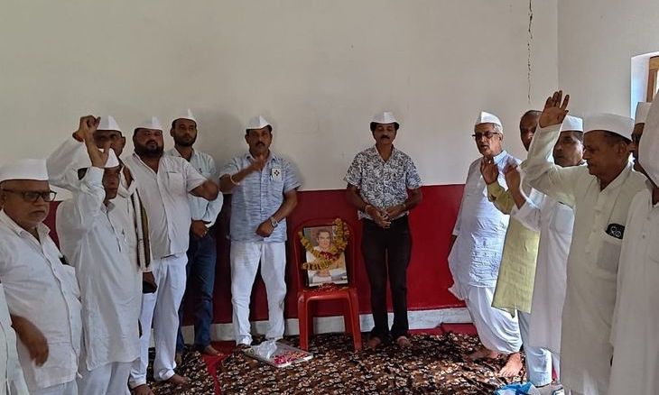 अंबाह में मनाई गई पूर्व प्रधानमंत्री राजीव गांधी की जयंती, कांग्रेस जनों ने दी श्रद्धांजलि