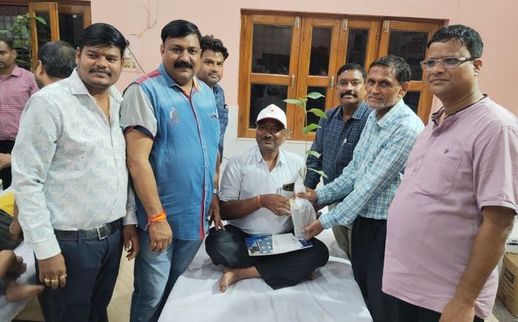 सबलगढ़ में अग्रवाल समाज का शिविर: 60 यूनिट रक्त संग्रहित, प्रमाण पत्र से मिलेगा एक साल का लाभ
