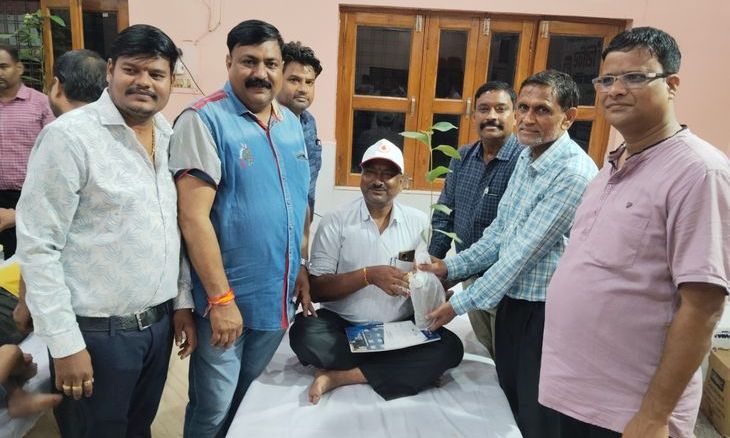 सबलगढ़ में अग्रवाल समाज का शिविर: 60 यूनिट रक्त संग्रहित, प्रमाण पत्र से मिलेगा एक साल का लाभ