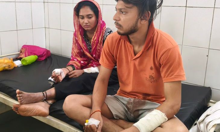 शिवपुरी में बर्थडे पार्टी से लौट रहे पति-पत्नी पर जानलेवा हमला, चाकू और लाठियों से पीटा