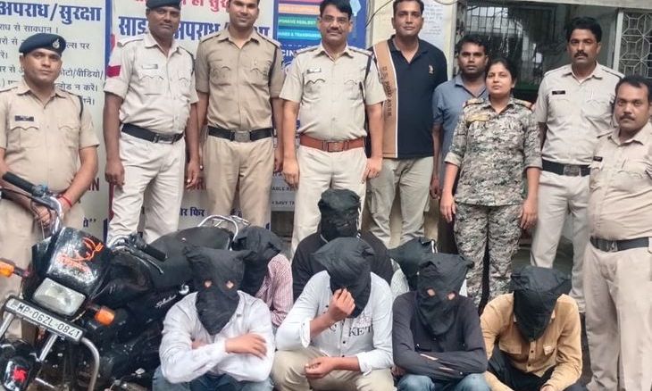 मुरैना में नौकरी का झांसा देकर युवती से दुष्कर्म, होटल संचालक समेत सातों आरोपी गिरफ्तार