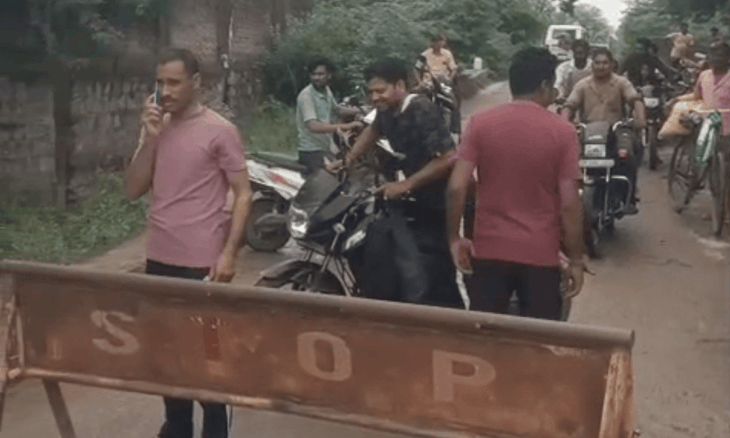 दतिया में पहूज नदी उफान पर: शाहपुर रपटा पुल डूबने से भांडेर-मोठ मार्ग पर आवागमन ठप