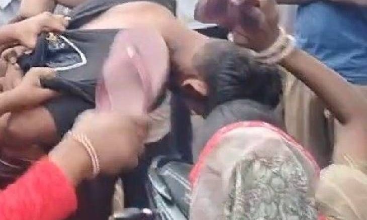 शिवपुरी होटल में नाबालिग के साथ मिला युवक, हिंदू संगठनों ने किया हंगामा