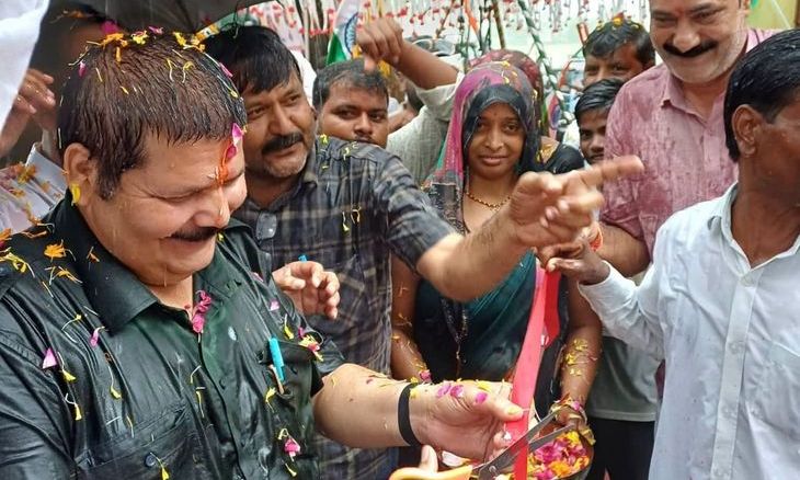 बरथरा में नवनिर्मित अटल सेवा सदन का लोकार्पण, विधायक अम्बरीश शर्मा ने कांग्रेस के पुराने दौर पर बोला हमला