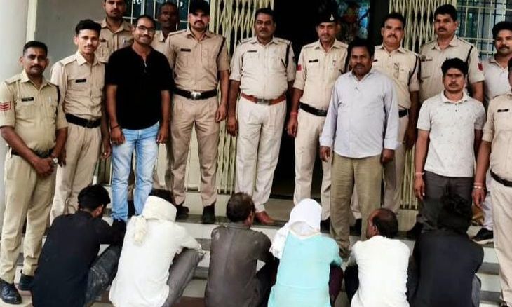 गुना के म्याना में किसान हत्याकांड: पुलिस ने 24 घंटे के भीतर दबोचे छह आरोपी