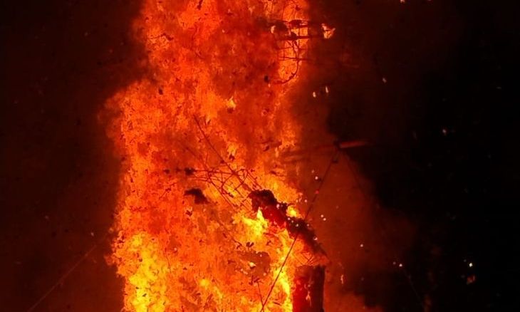 शिवपुरी में धूमधाम से मनाया गया विजयादशमी पर्व, शहर के तीन प्रमुख स्थानों पर हुआ रावण दहन