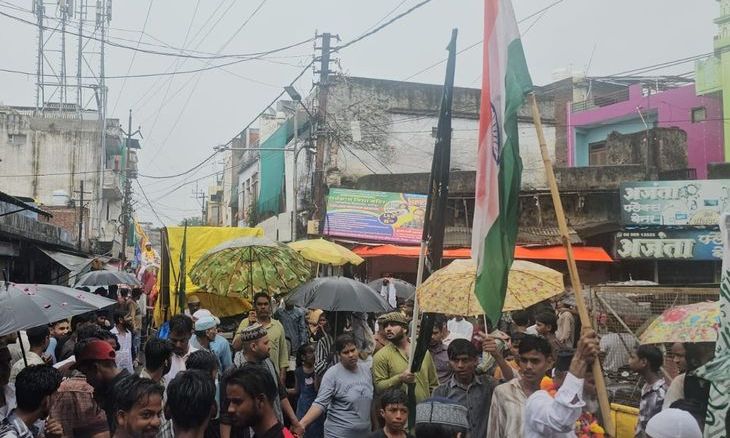 श्योपुर में अकीदत के साथ निकला ईद-मिलादुन्नबी का जुलूस, बारिश भी नहीं डिगा पाई हौसला
