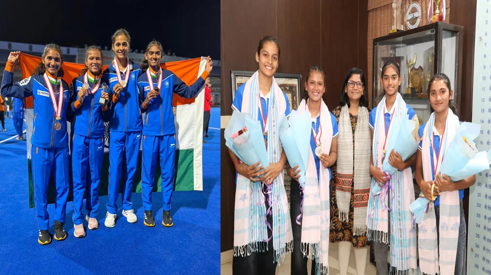 ग्वालियर की चार बेटियों ने एशिया कप में दिलाया भारत को कांस्य