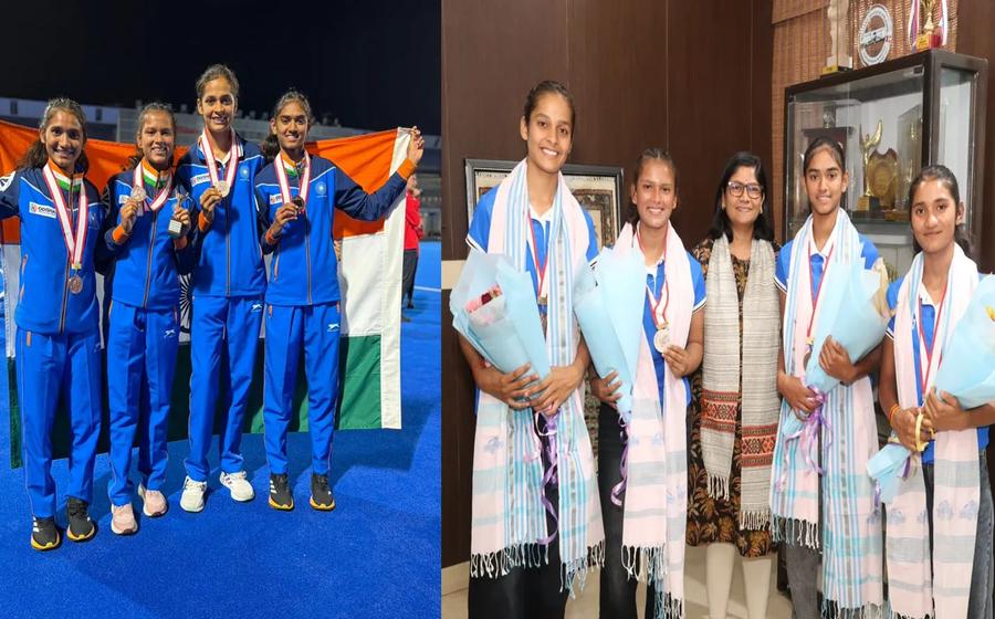 ग्वालियर की चार बेटियों ने एशिया कप में दिलाया भारत को कांस्य