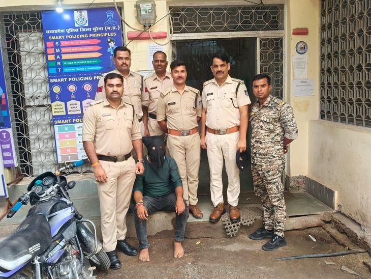 मुरैना गोलीकांड मामला: मुख्य आरोपी रामनगर से गिरफ्तार, अवैध हथियार बरामद