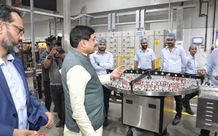मालनपुर में खुली एशिया की सबसे बड़ी साबुन फैक्ट्री, मुख्यमंत्री ने 450 करोड़ की यूनिट का किया लोकार्पण