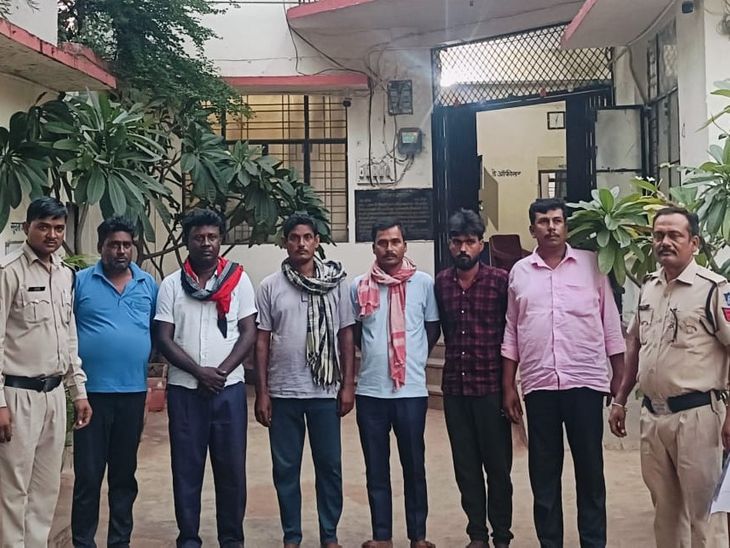 शिवपुरी में हुड़दंग मचाने वाले सात आरोपी गिरफ्तार, पुलिस ने कोर्ट में पेश कर भेजा जेल