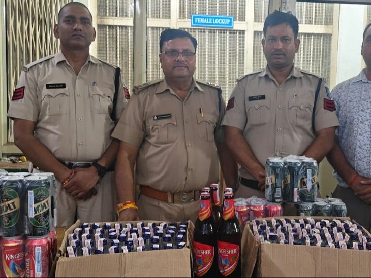 मुरैना पुलिस का बड़ा एक्शन: अवैध शराब के साथ 25 तस्कर गिरफ्तार, साढ़े चार लाख का माल जब्त