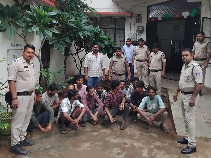 शिवपुरी में सार्वजनिक स्थानों पर हुड़दंग मचाने वाले 13 आरोपी गिरफ्तार, न्यायालय ने भेजा जेल