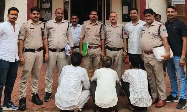 गुना हत्याकांड: श्रीराम कॉलोनी में युवक की मौत के मामले में तीन आरोपी गिरफ्तार