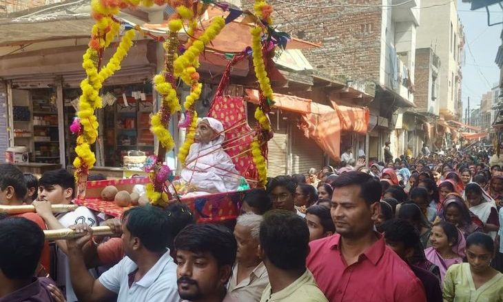 अंबाह में आर्यिका सम्पर्कमति माताजी ने ली संथारा समाधि, णमोकार महामंत्र के बीच छोड़े प्राण