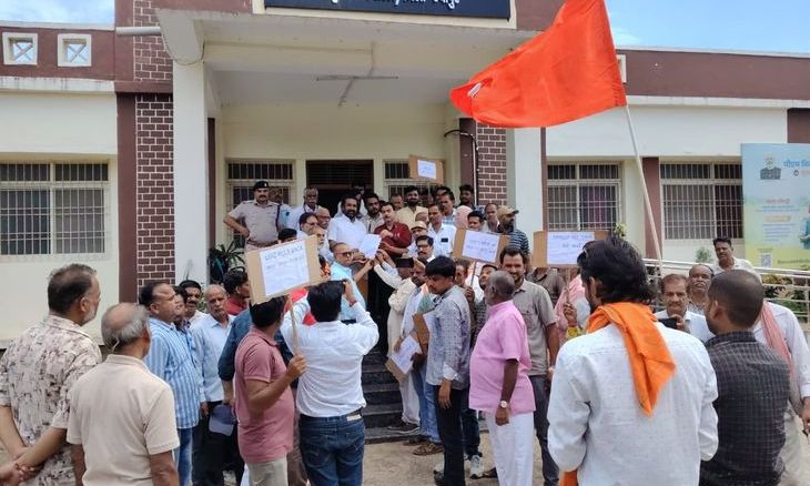 श्योपुर के कराहल में सवर्ण महासभा का विरोध प्रदर्शन, यूजीसी रेगुलेशन 2026 वापस लेने की उठी मांग