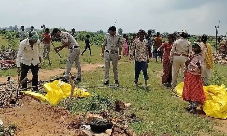 शिवपुरी में वन विभाग और पुलिस की संयुक्त कार्रवाई, अवैध कब्जा हटाकर शराब की जब्त