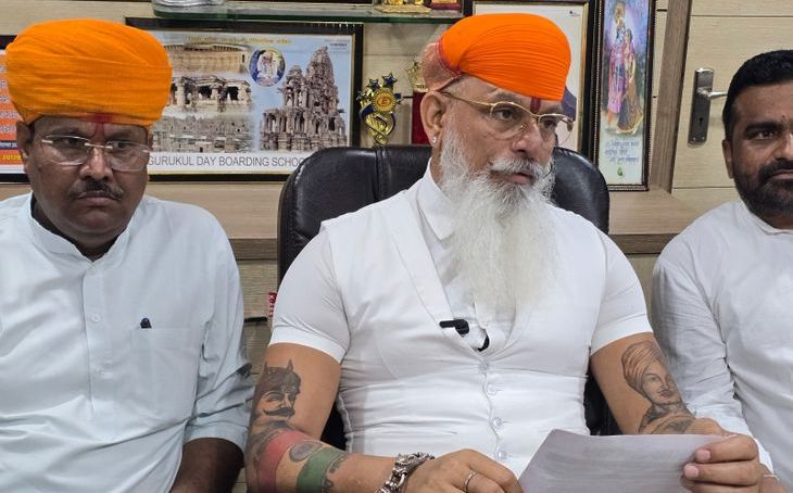 मुरैना में गरजे करणी सेना अध्यक्ष: यूजीसी बिल के विरोध में 23 अगस्त को दिल्ली कूच का आह्वान