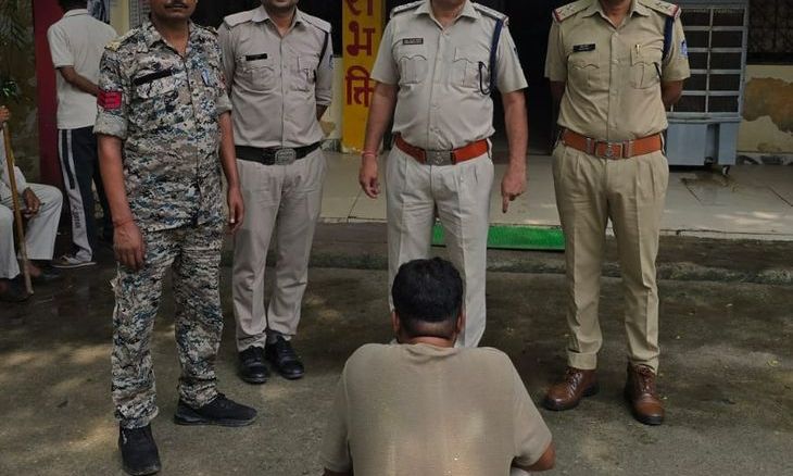 दो साल से फरार एनडीपीएस मामले का तस्कर ओडिशा से गिरफ्तार, क्रेटा कार जब्त