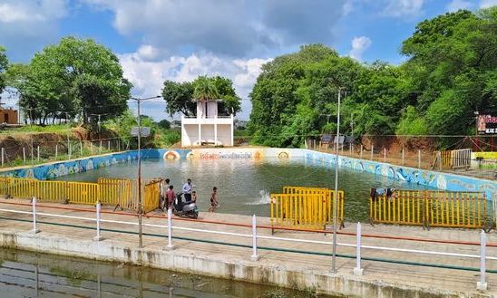 अशोकनगर में पहली बार कुंड में होगा बप्पा का विसर्जन, सुरक्षा के लिए एसडीआरएफ तैनात