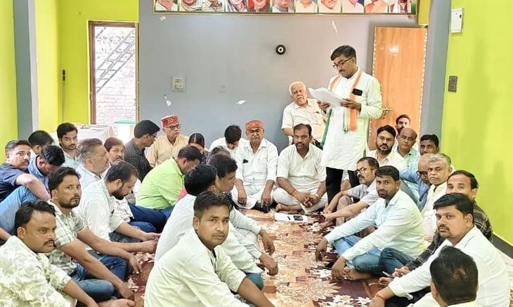 भिंड में कांग्रेस ने कसी कमर, शहर के सभी 60 वार्डों के लिए प्रभारियों का ऐलान
