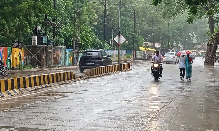 श्योपुर में मानसून ने पकड़ी रफ्तार, देर रात से बारिश जारी; किसानों को राहत, 22 जुलाई के लिए येलो अलर्ट