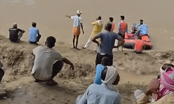 क्वारी नदी के तेज बहाव में डूबा युवक, एसडीआरएफ चला रही तलाश अभियान