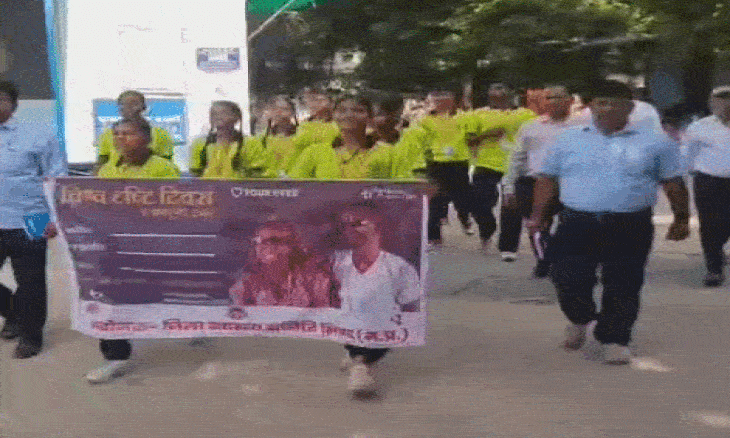 भिंड में निकाली गई नेत्र सुरक्षा जागरूकता रैली, डॉक्टरों ने दिए नजर बचाने के जरूरी सुझाव