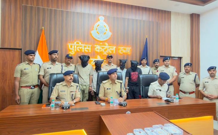 मुरैना में अंतरराज्यीय चेन स्नैचर गिरोह का पर्दाफाश, 7 लाख का माल बरामद