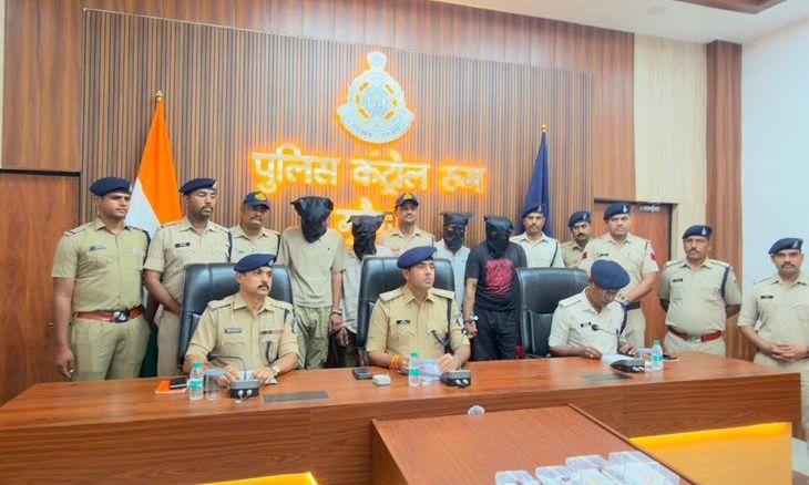 मुरैना में अंतरराज्यीय चेन स्नैचर गिरोह का पर्दाफाश, 7 लाख का माल बरामद