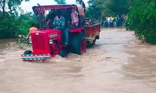 शिवपुरी जिले में झमाझम से सुधरे मानसूनी हालात, तीन दिन में 72 मिमी तक बढ़ी औसत बारिश