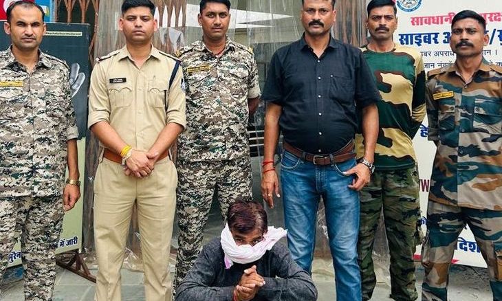 मुरैना पुलिस की कार्रवाई: हत्या के प्रयास में डेढ़ साल से फरार 5 हजार का इनामी बदमाश राजस्थान से गिरफ्तार