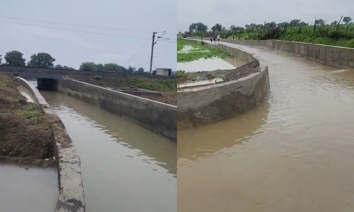 शिवपुरी के कोलारस में अंडरपास डूबा, छह गांवों के रास्ते पर लगा ब्रेक