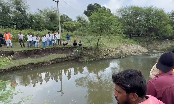 गुना में अंडेरी नदी के गहरे पानी में डूबने से युवती की दर्दनाक मौत, बच्चों के साथ गई थी नहाने