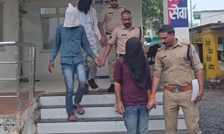 गुना पुलिस की बड़ी कार्रवाई: अढ़ाई लाख रुपए की स्मैक के साथ तीन अंतरराज्यीय तस्कर गिरफ्तार