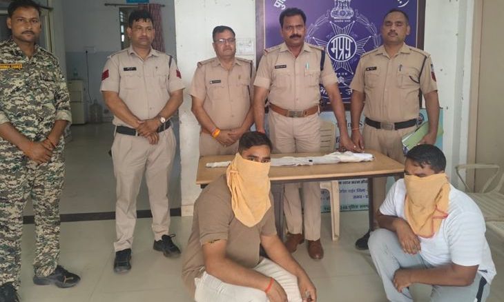 मुरैना गोलीबारी कांड: खेत की मेड़ के विवाद में दो आरोपी गिरफ्तार, हथियार जब्त
