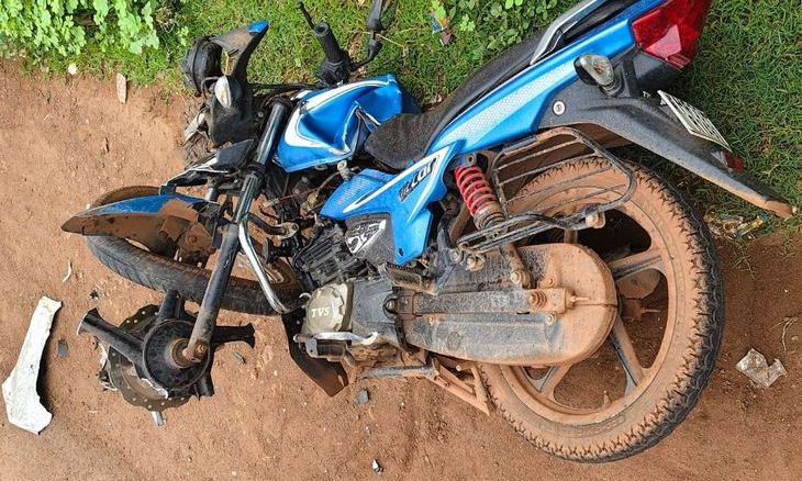 शिवपुरी में तेज रफ्तार कार ने ली बाइक सवार की जान, चालक फरार